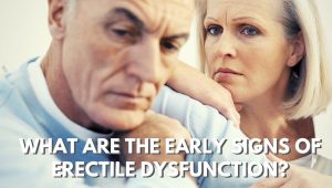 What are the early signs of erectile dysfunction St Pete Urology