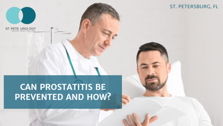 Can Prostatitis Be Prevented and How? | St Pete Urology