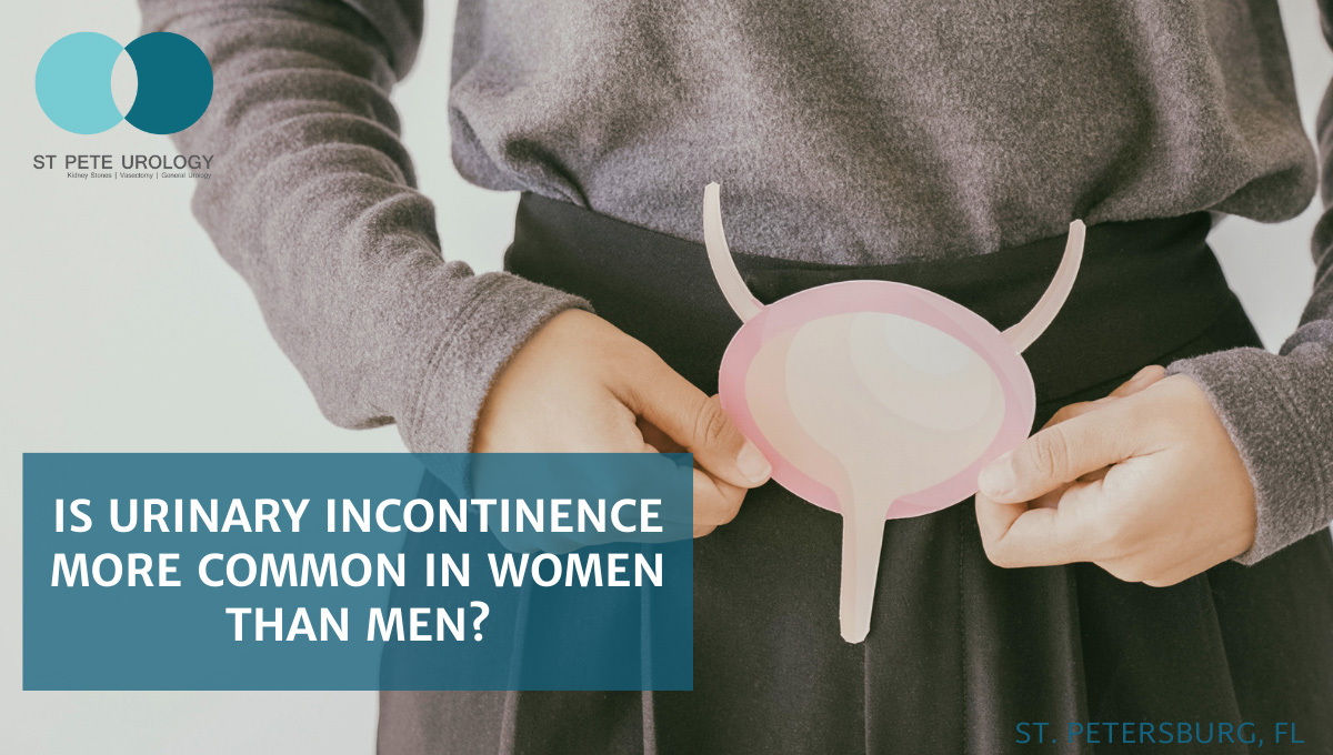 Is Urinary Incontinence More Common in Women Than Men?