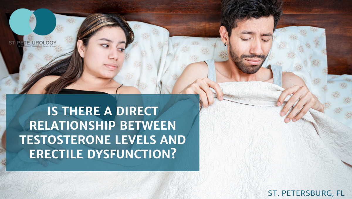 Is there a Direct Relationship Between Testosterone Levels and Erectile Dysfunction?